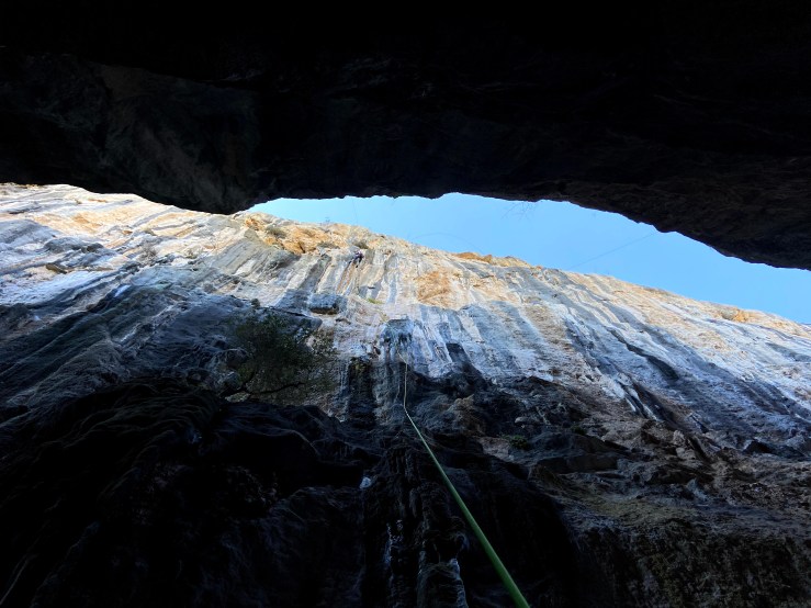 Climber on Caro James Wedding Present at Çitdibi